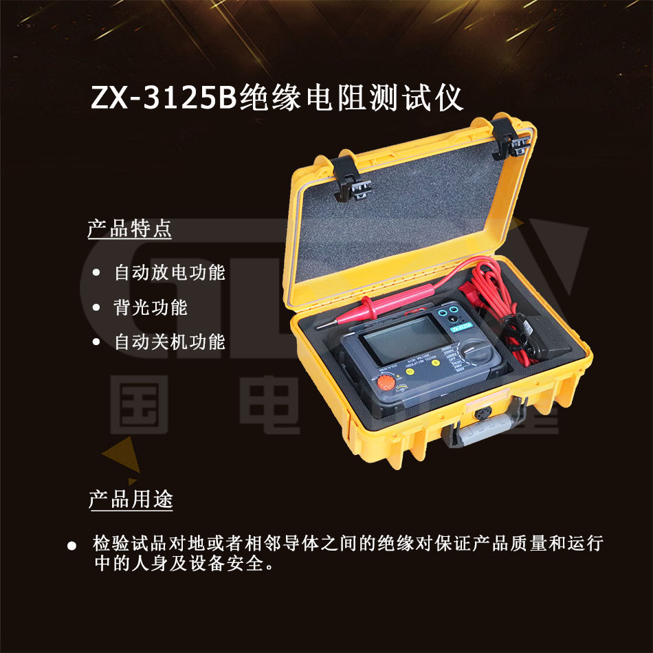 ZX-3125B绝缘电阻测试仪介绍